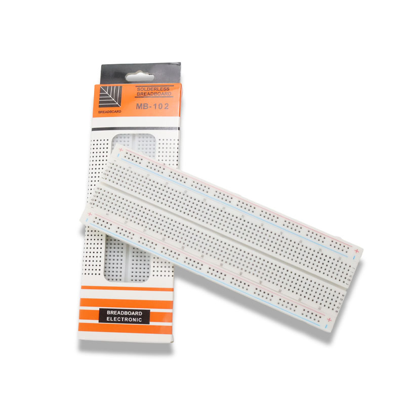 Diy Electronics Breadboard - MB102 Breadboard Kit 400/830 Points Solderless