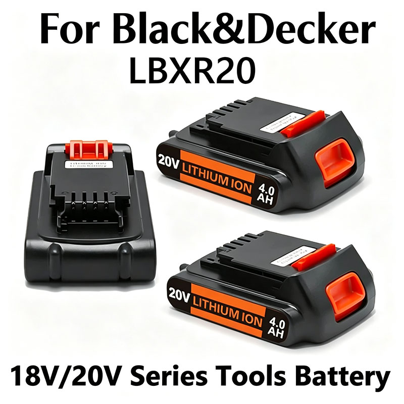 Black+Decker Tool 20V Max - 18V 3.0Ah BL2018 Replacement for Black