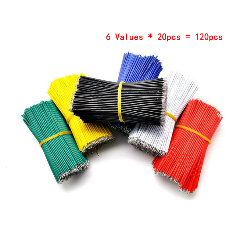 Diy Electronics Breadboard - 120PCS/set 24AWG Tin-Plated Breadboard PCB Solder
