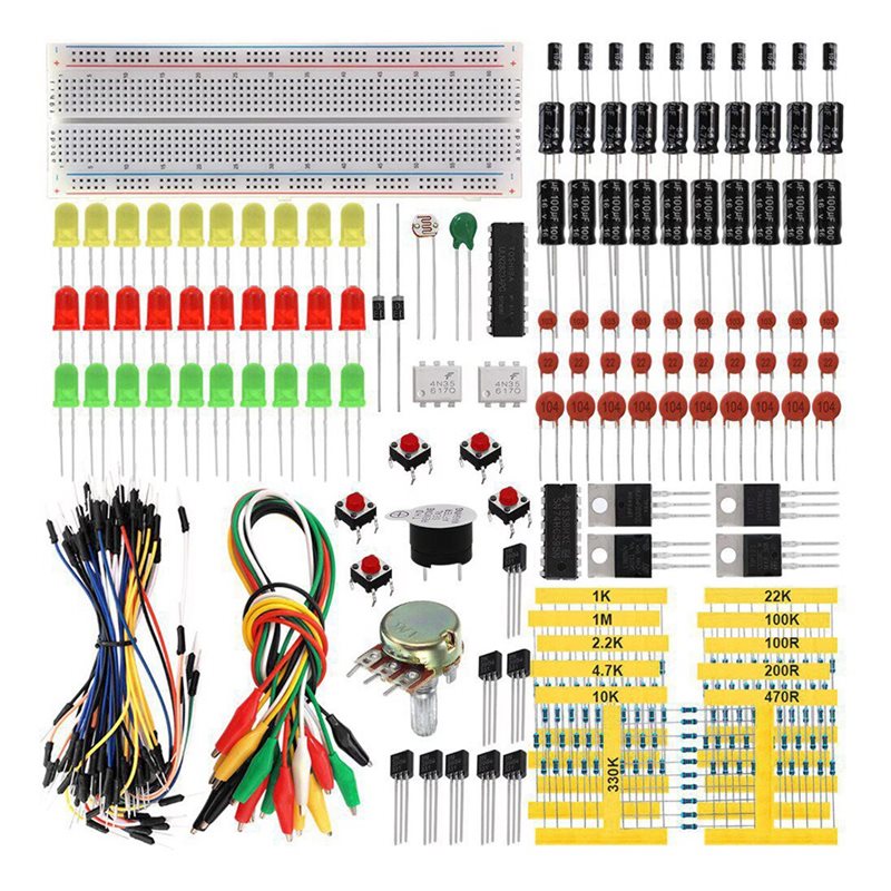 Diy Electronics Basics - Electronics DIY Learning Kit For Arduino