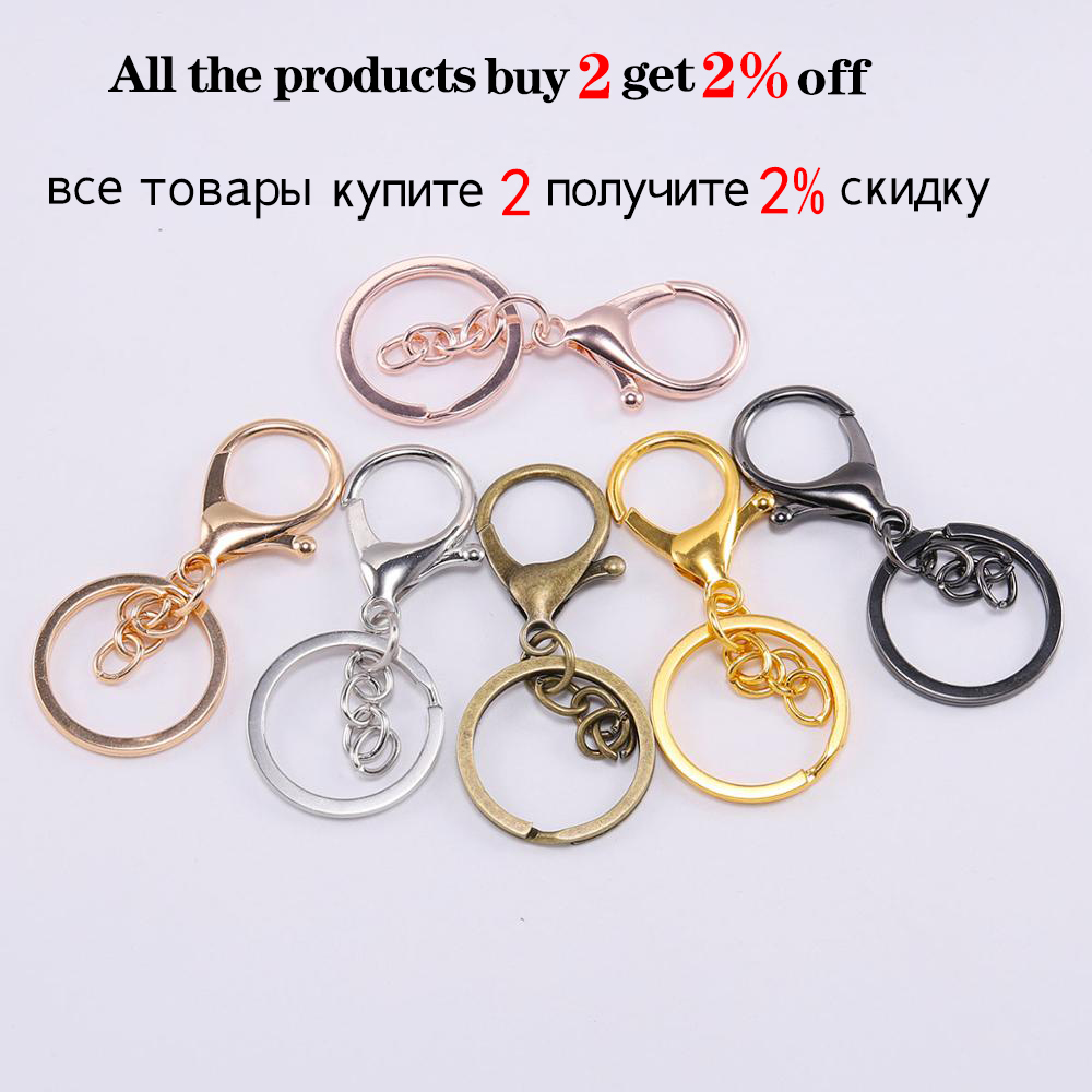 5pcs/Lot Key Ring 30mm Keychai - огляд і ціна Diy Q