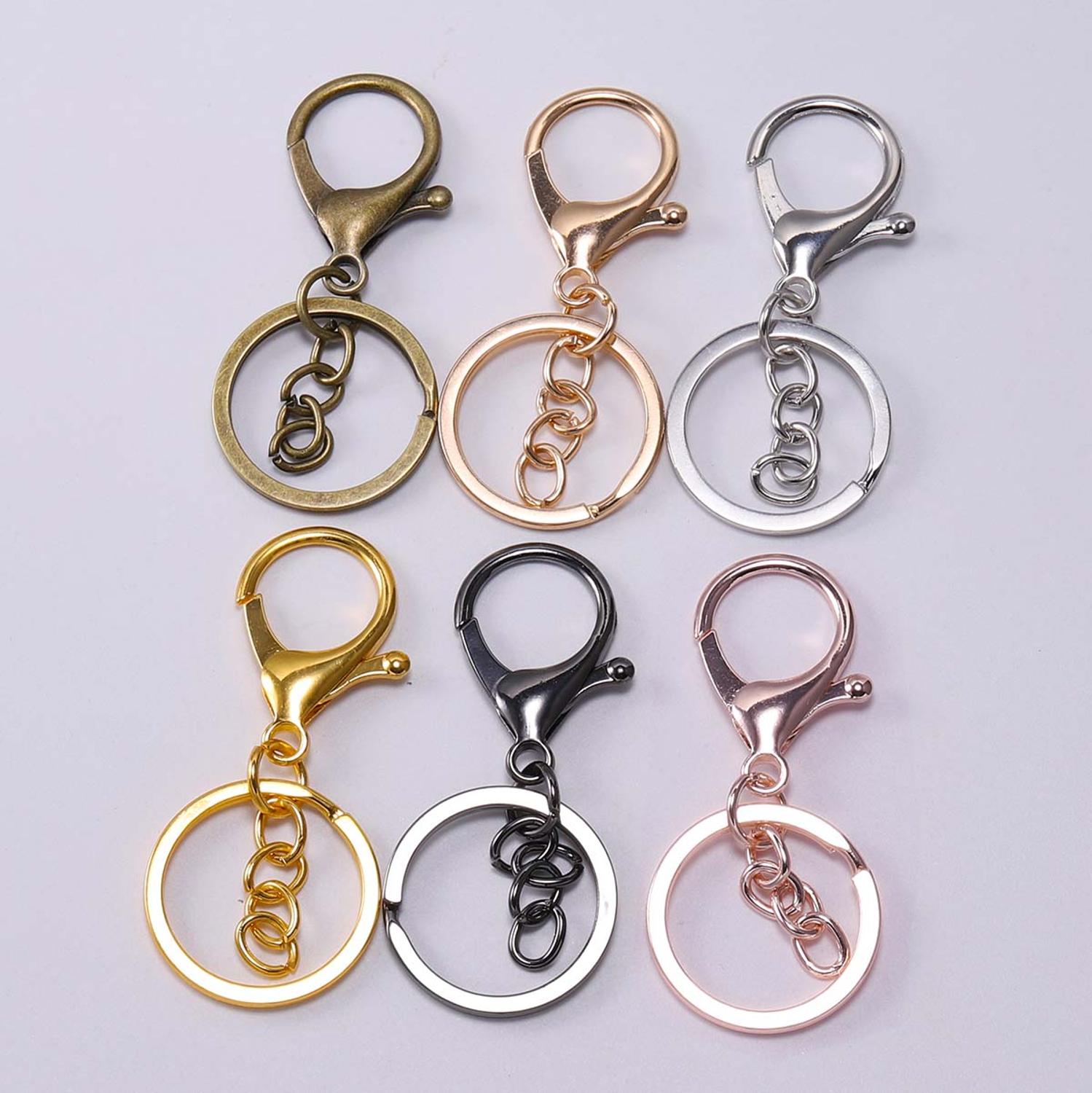 5pcs/Lot Key Ring 30mm Keychai - огляд і ціна Diy Q