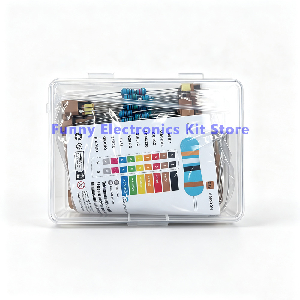 600 Pcs Assorted Metal Film Re - огляд і ціна Resistor Kit 1 4W