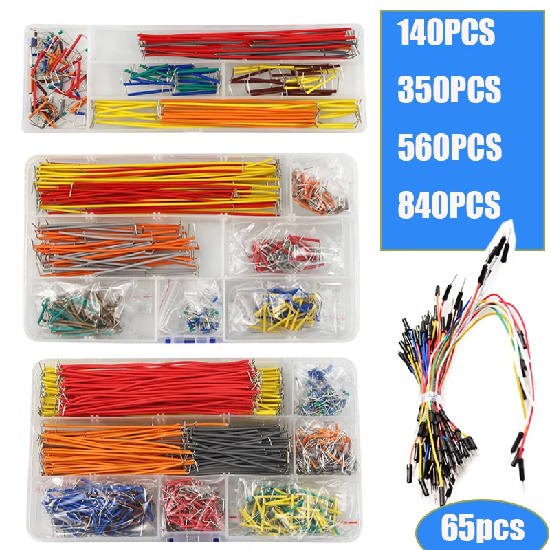 65/140/350/560/840Pcs/Box U Sh - огляд і ціна Diy Electronics Breadboard