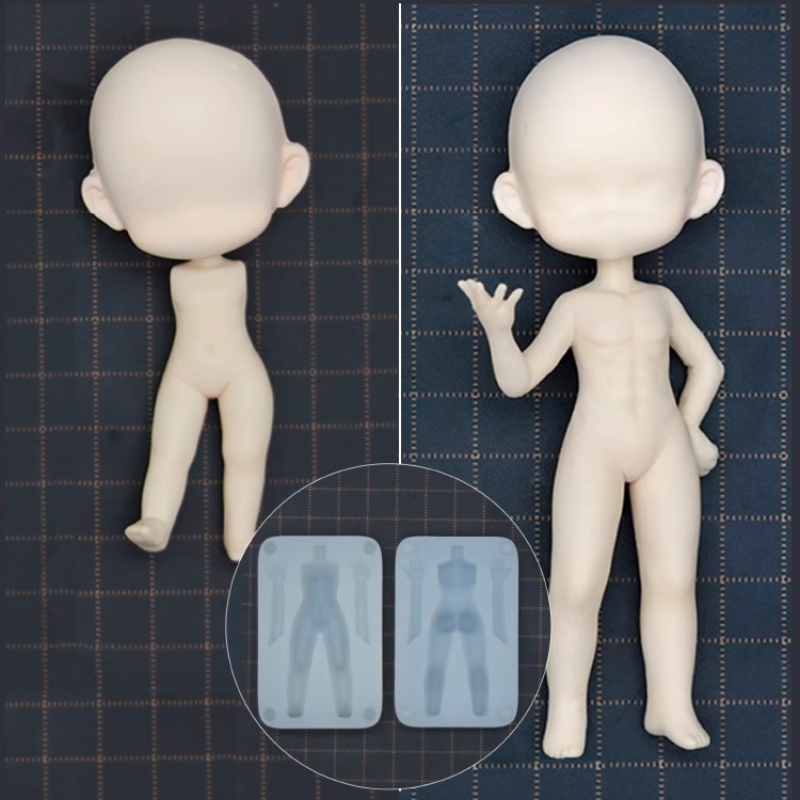 6cm/8cm Q Version of Man Body  - огляд і ціна Diy Q
