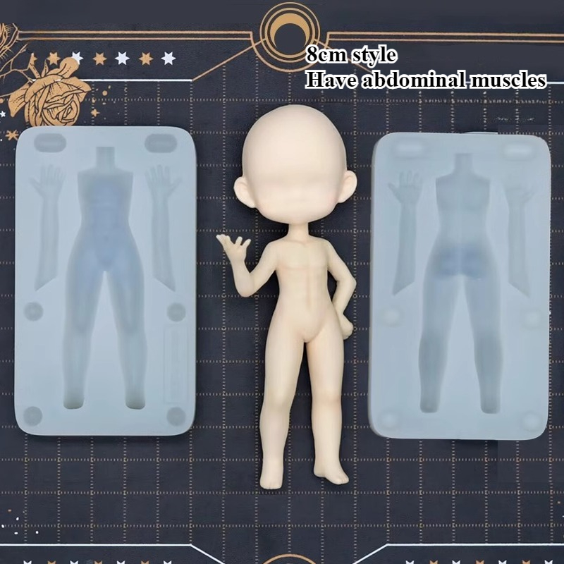 6cm/8cm Q Version of Man Body  - огляд і ціна Diy Q