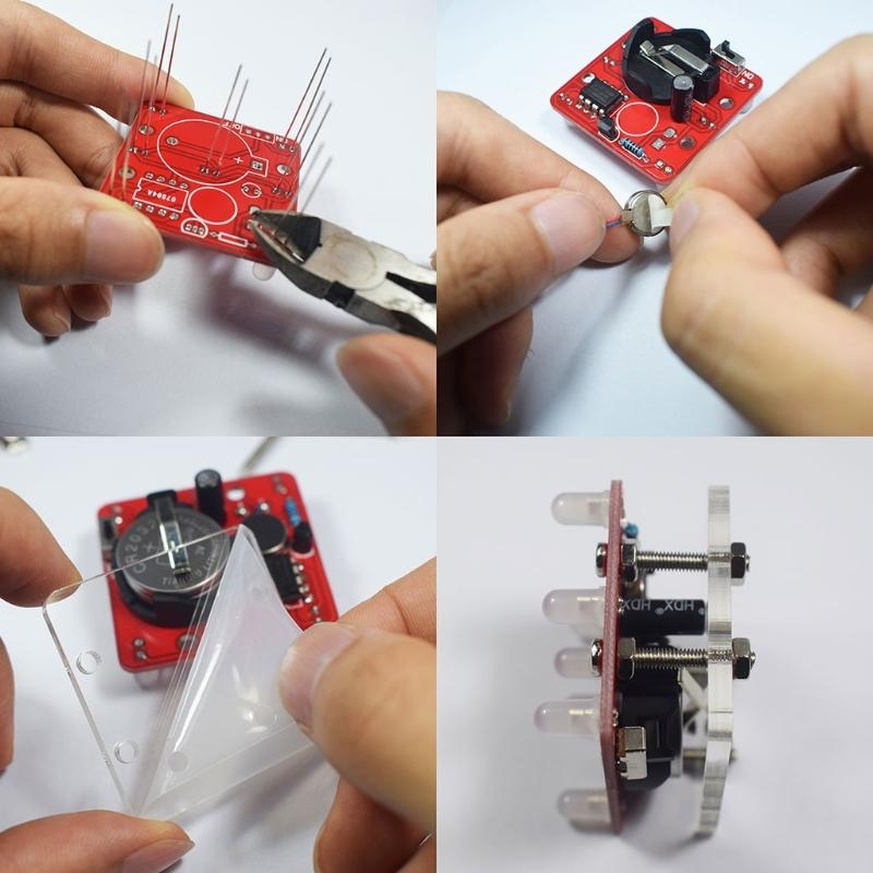 Swing Shaking LED Dice Kit Bre - огляд і ціна Best Diy Electronics Kits
