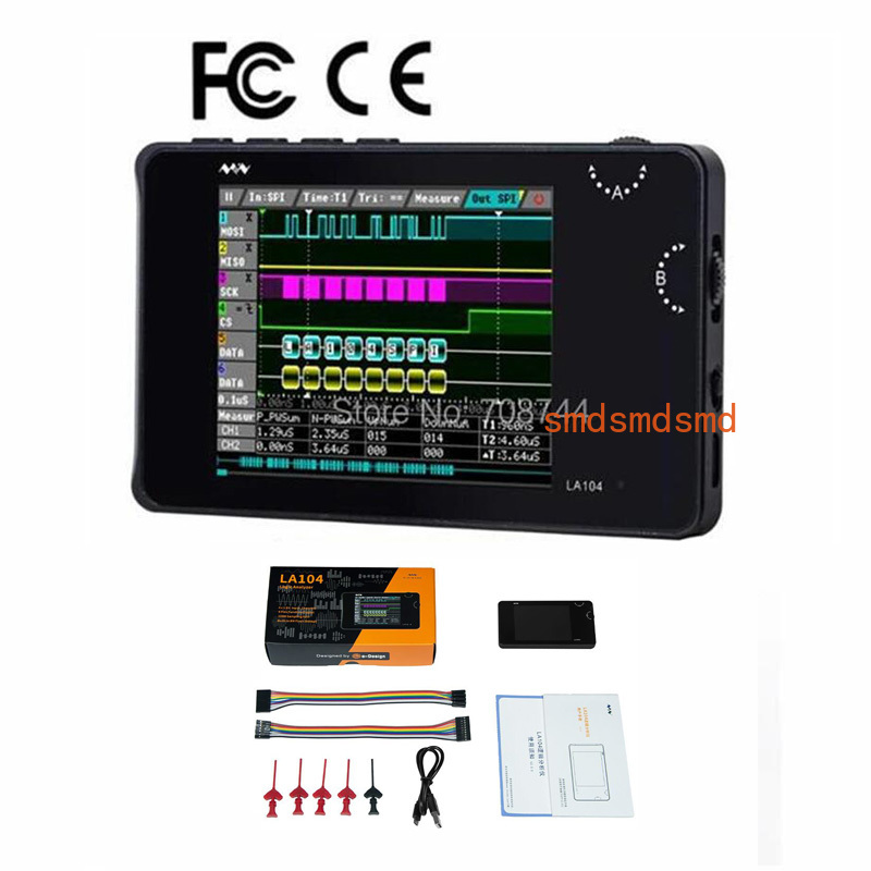 LA104 Mini DSO Digital Logic A - огляд і ціна Oscilloscope Dso Mini