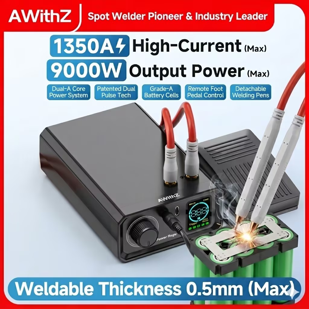 Awithz 9000W Spot Welder High  - огляд і ціна Diy Electronics Spot Welder