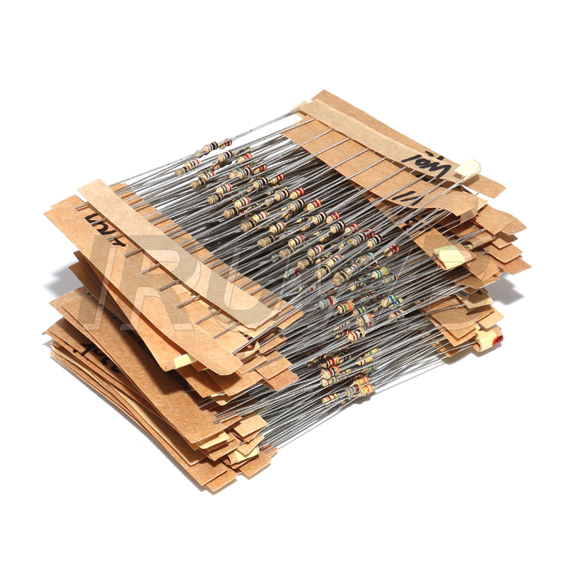 640pcs 64 Values 1R - 10MR 0.1 - огляд і ціна Resistor Kit 1 4W