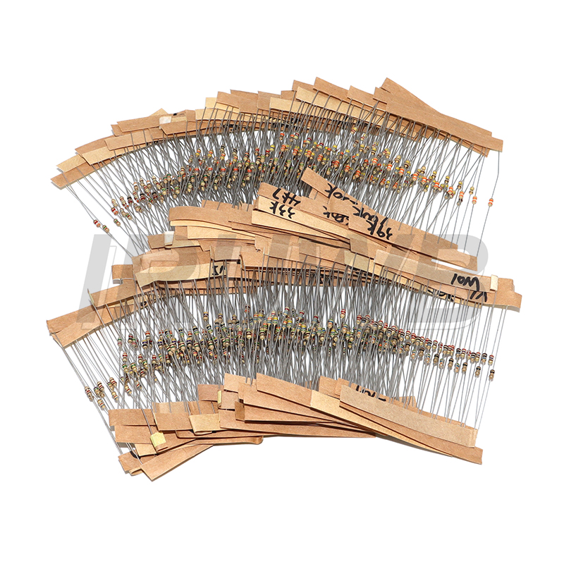 640pcs 64 Values 1R - 10MR 0.1 - огляд і ціна Resistor Kit 1 4W