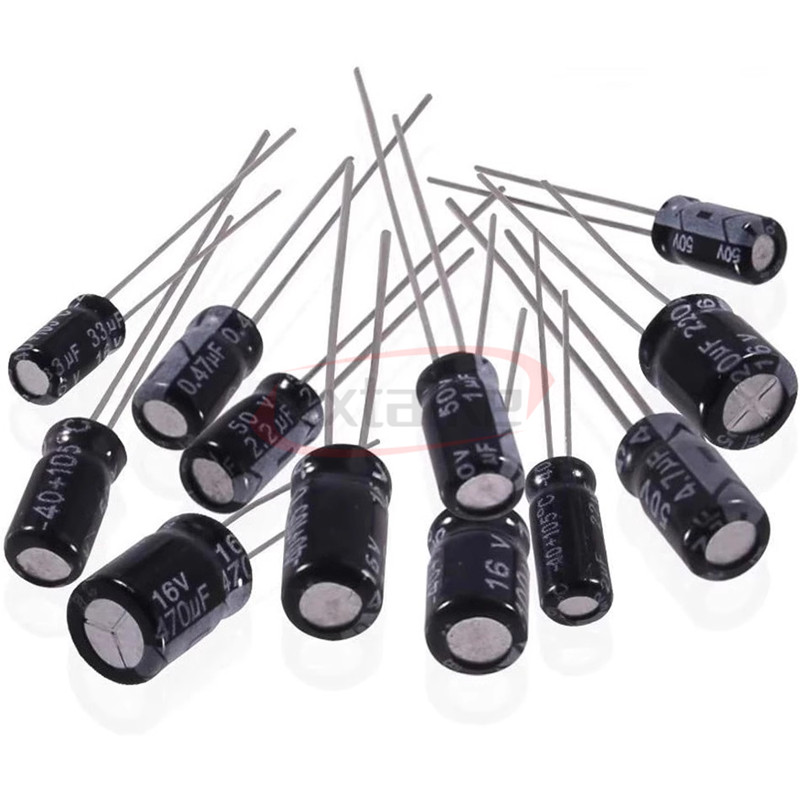 120/200/500pcs Radial Capacito - огляд і ціна Capacitor Kit Assortment