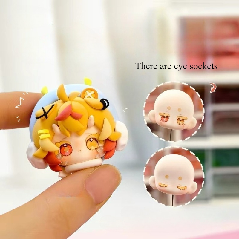Q Version Doll Face Silicone M - огляд і ціна Diy Q