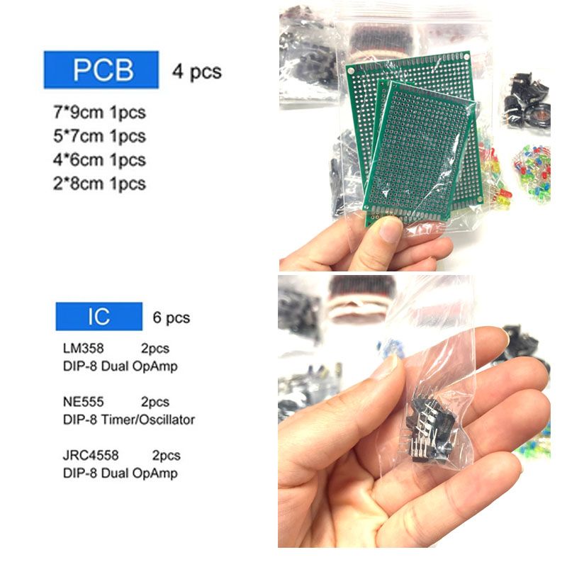 1900pcs Component Box Kit with - огляд і ціна Resistor Kit 1 4W