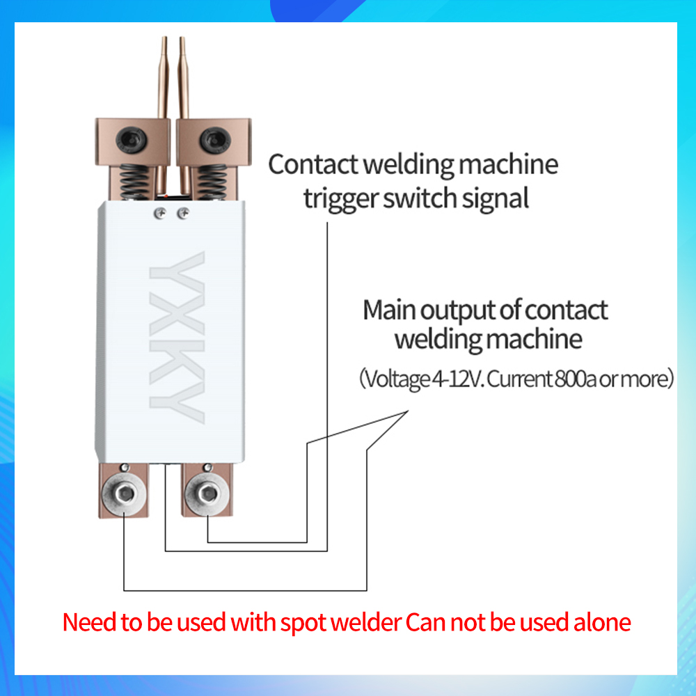 4-12V Spot Welding Pen for 186 - огляд і ціна Diy Electronics Spot Welder