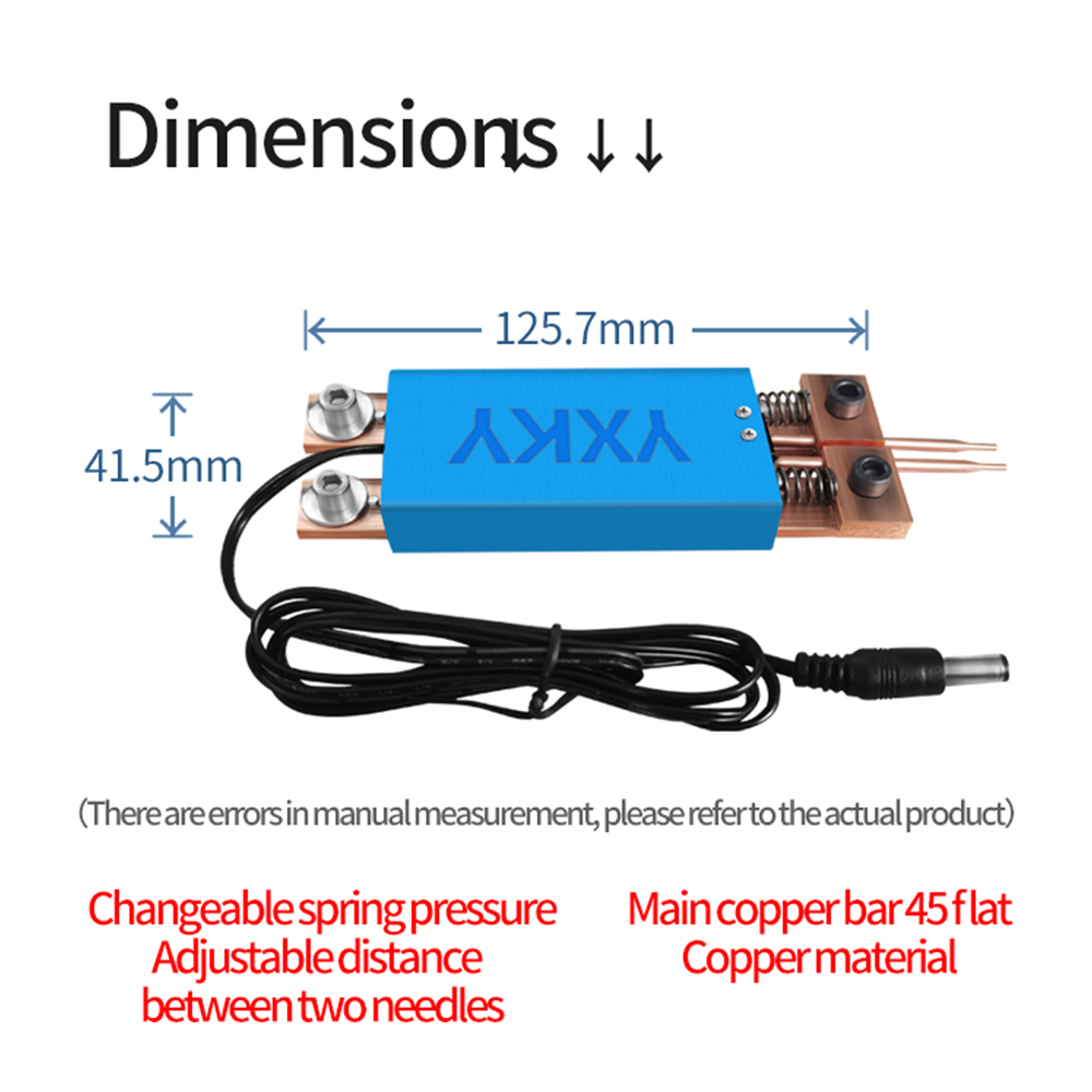 4-12V Spot Welding Pen for 186 - огляд і ціна Diy Electronics Spot Welder