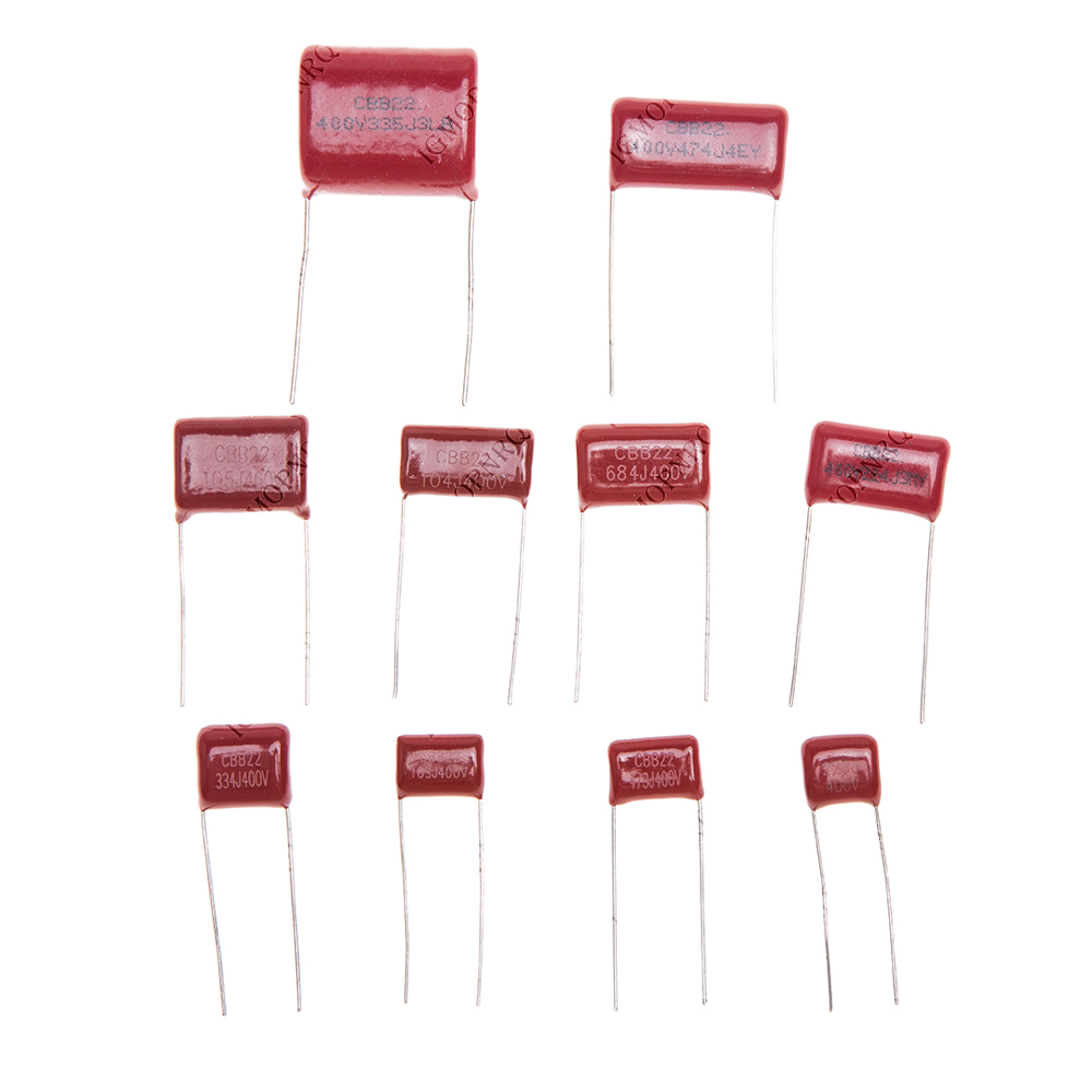 KIT 50PC=10value*5PCS Metalliz - огляд і ціна Capacitor Kit Assortment