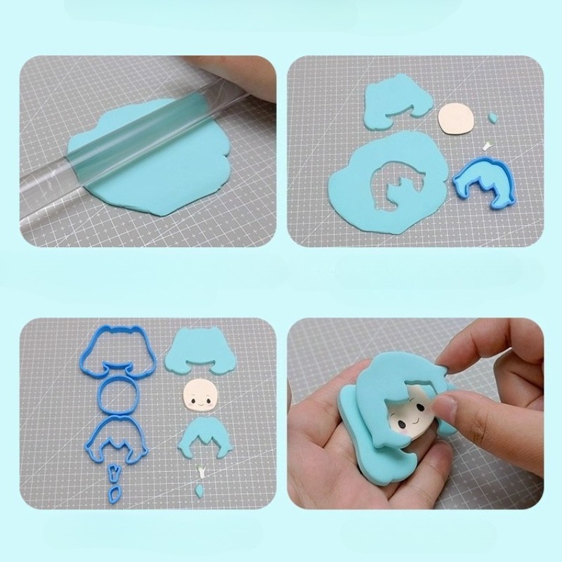 Biscuit Clay Doll Cutting Mold - огляд і ціна Diy Q