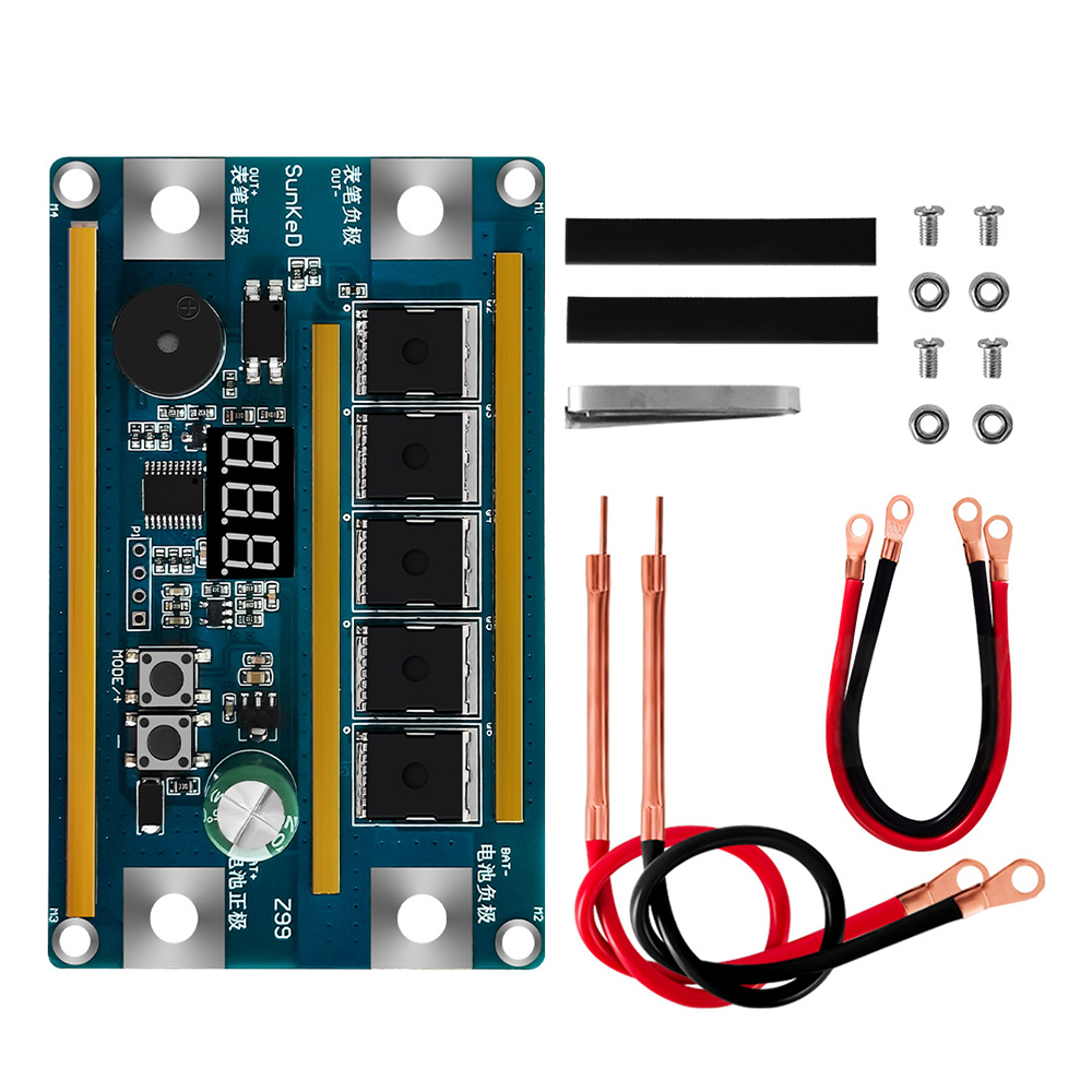 12V Spot Welder PCB Circuit Bo - огляд і ціна Diy Electronics Spot Welder