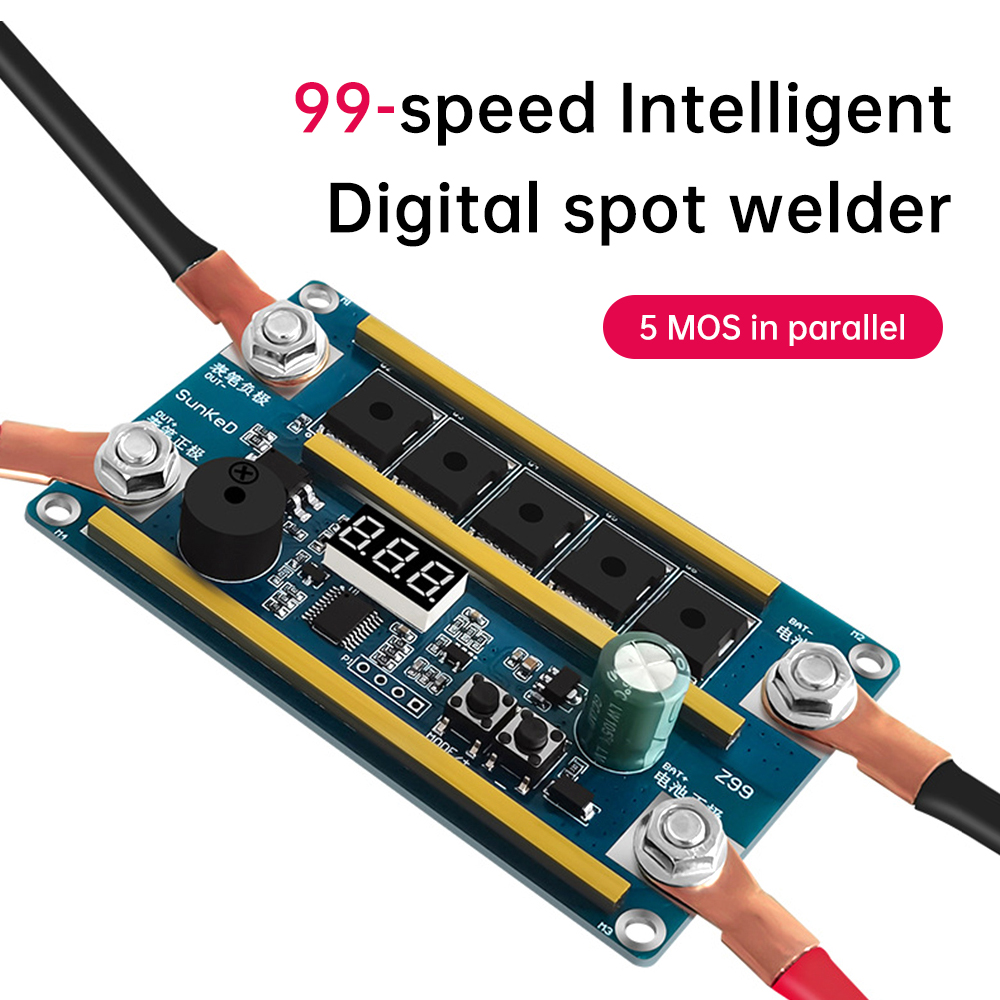 12V Spot Welder PCB Circuit Bo - огляд і ціна Diy Electronics Spot Welder