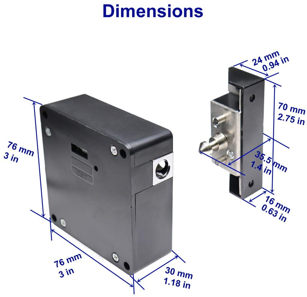 RFID Electronic Cabinet Lock H - огляд і ціна Diy Electronics Cabinet