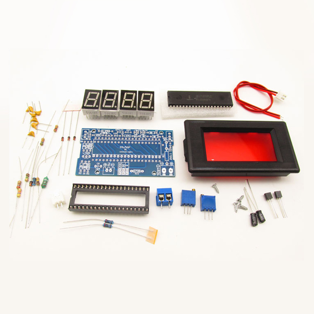 ICL7107 Voltmeter DIY Kit Part - огляд і ціна Diy Electronics Components Kit