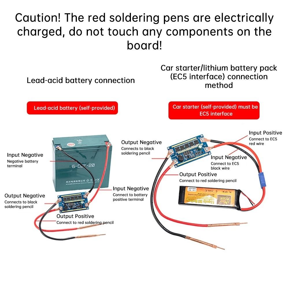 Portable 12V Spot Welder Digit - огляд і ціна Diy Electronics Spot Welder