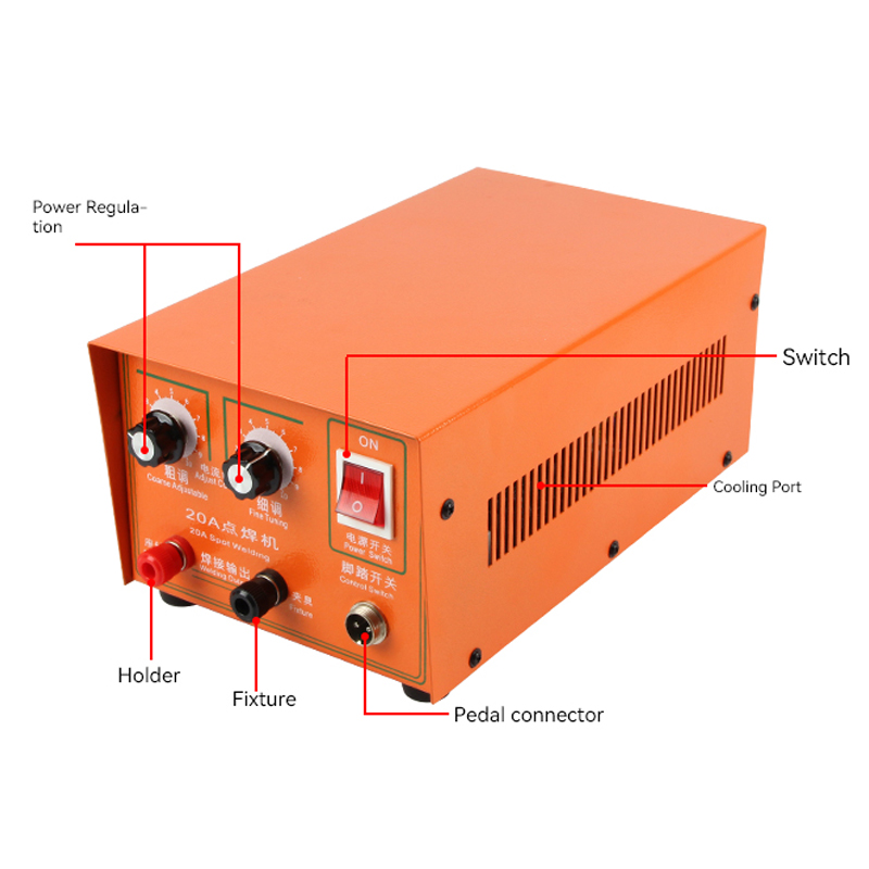 Jewelers 20A Spot Welder Gold  - огляд і ціна Diy Electronics Spot Welder