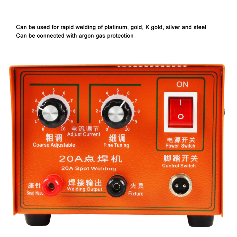 Jewelers 20A Spot Welder Gold  - огляд і ціна Diy Electronics Spot Welder