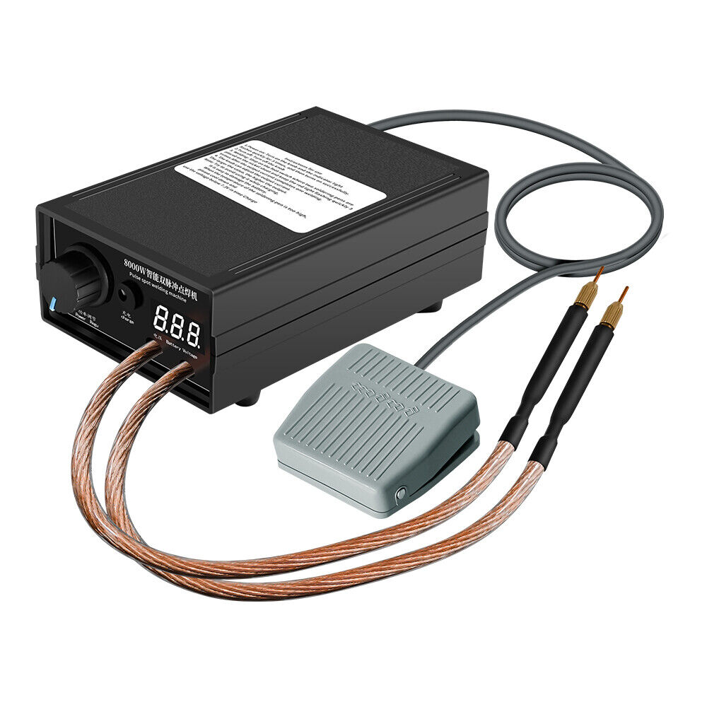 8000W Mini Spot Welder Kit DIY - огляд і ціна Diy Electronics Spot Welder