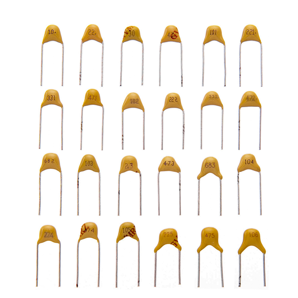 30PF 47PF 100PF 50V Monolithic - огляд і ціна Capacitor Kit Assortment