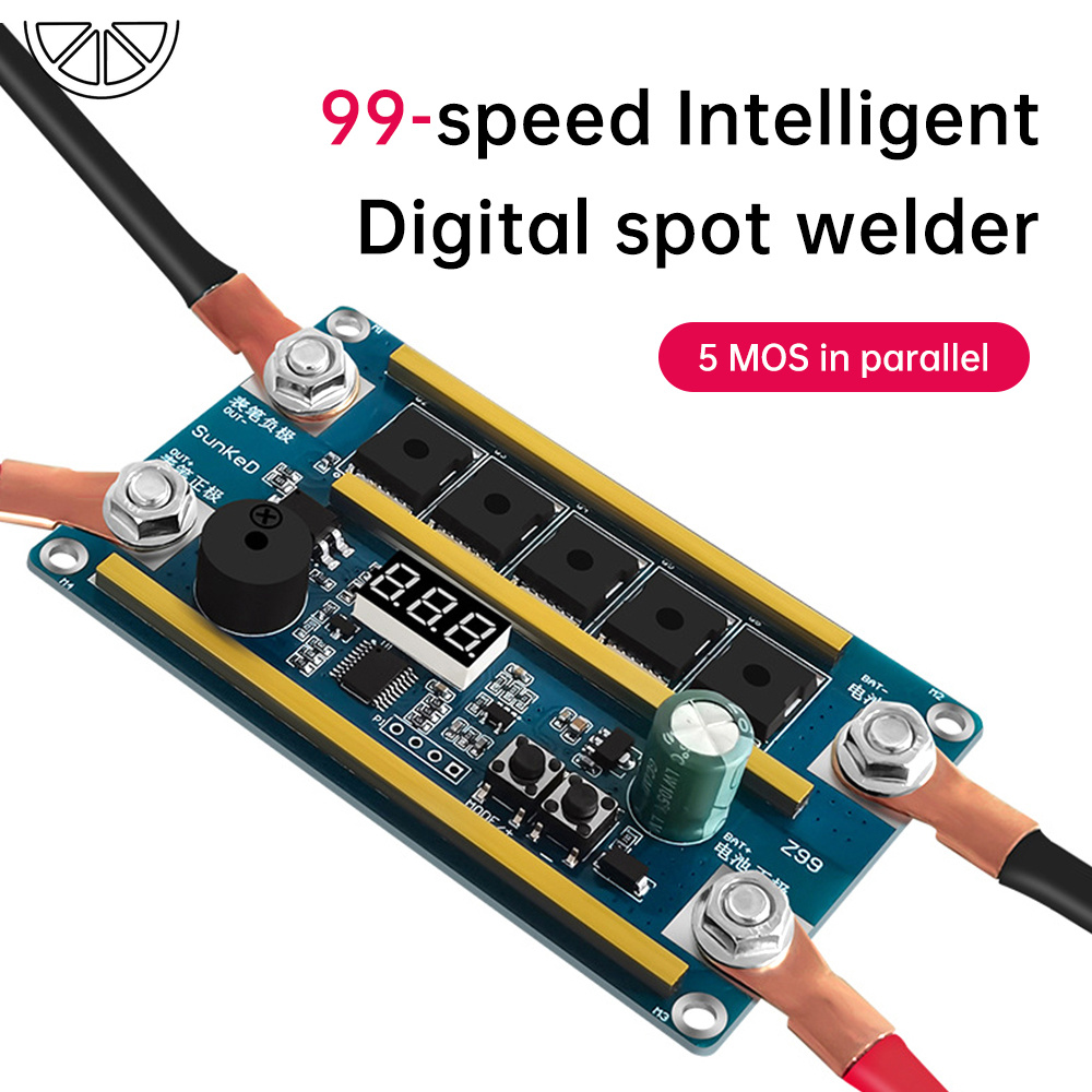 99 Gears 12V Spot Welder Kit D - огляд і ціна Diy Electronics Spot Welder