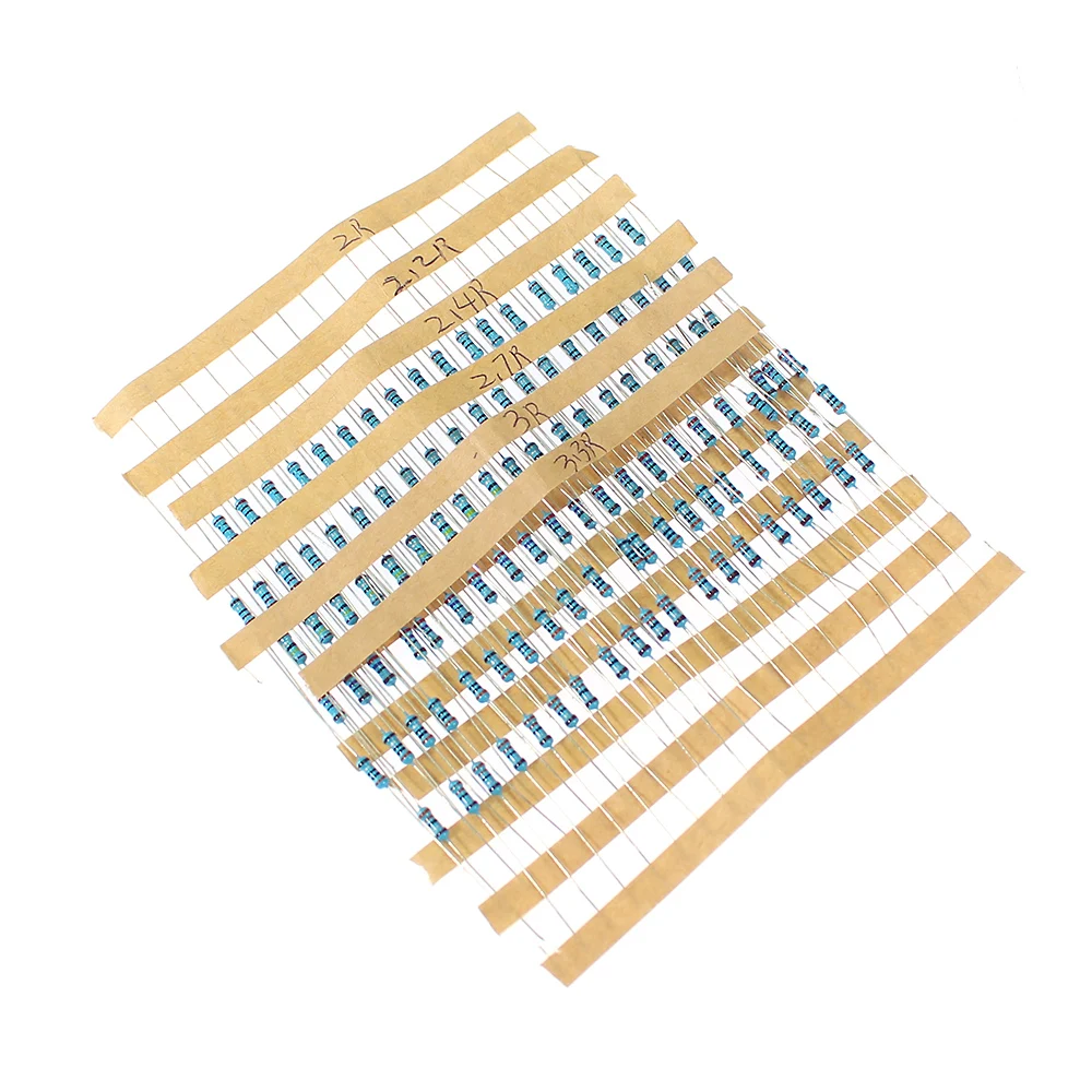 120PCS 1/4W 1% Automotive Airb - огляд і ціна Resistor Kit 1 4W