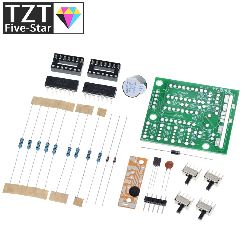 16 Music Sound box BOX-16 Boar - огляд і ціна Diy Electronics Components Kit