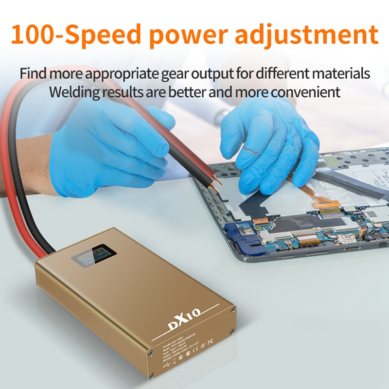 10600mah DX10 Handheld Spot We - огляд і ціна Diy Electronics Spot Welder