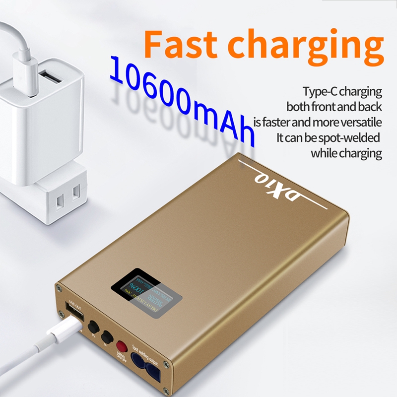10600mah DX10 Handheld Spot We - огляд і ціна Diy Electronics Spot Welder