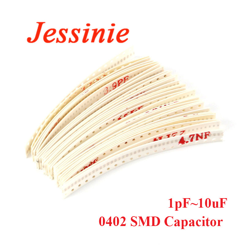 500pcs-1200pcs 0805 0603 0402  - огляд і ціна Capacitor Kit Assortment