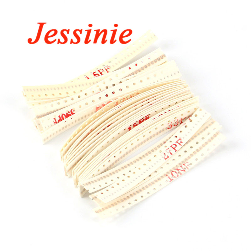 500pcs-1200pcs 0805 0603 0402  - огляд і ціна Capacitor Kit Assortment