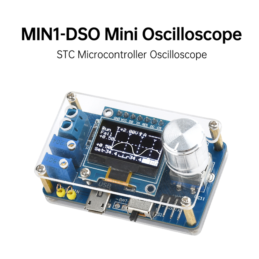 DIY Mini Digital Oscilloscope  - огляд і ціна Oscilloscope Dso Mini