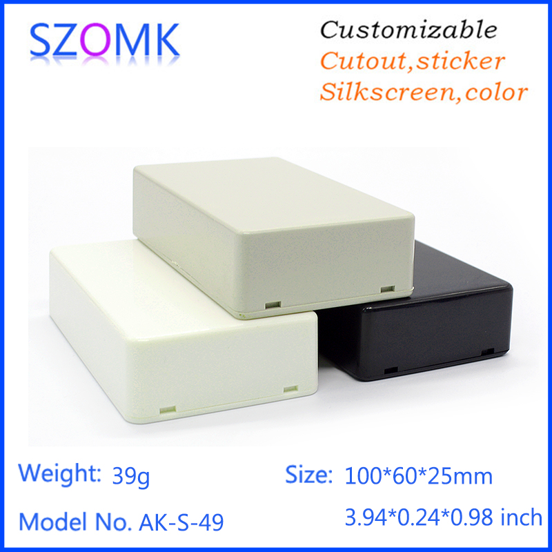4Pieces 100*60*25 mm plastic e - огляд і ціна Diy Electronics Cabinet