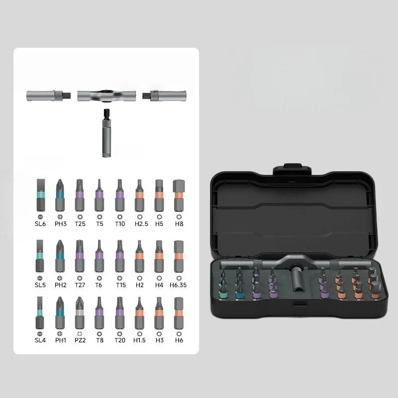 24 in 1 Mini Ratchet Screwdriv - огляд і ціна Diy Electronics Components Kit