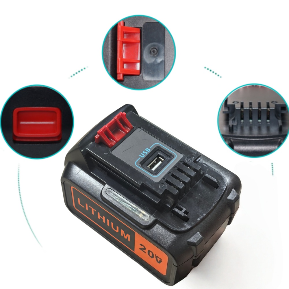 8Ah High Capacity Replacement  - огляд і ціна Black+Decker Tool 20V Max