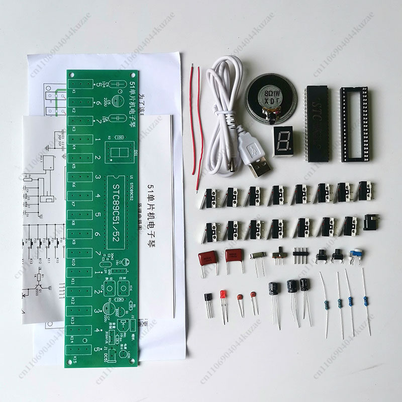 DIY Electronic Organ Kit Based - огляд і ціна Diy Electronics Components Kit