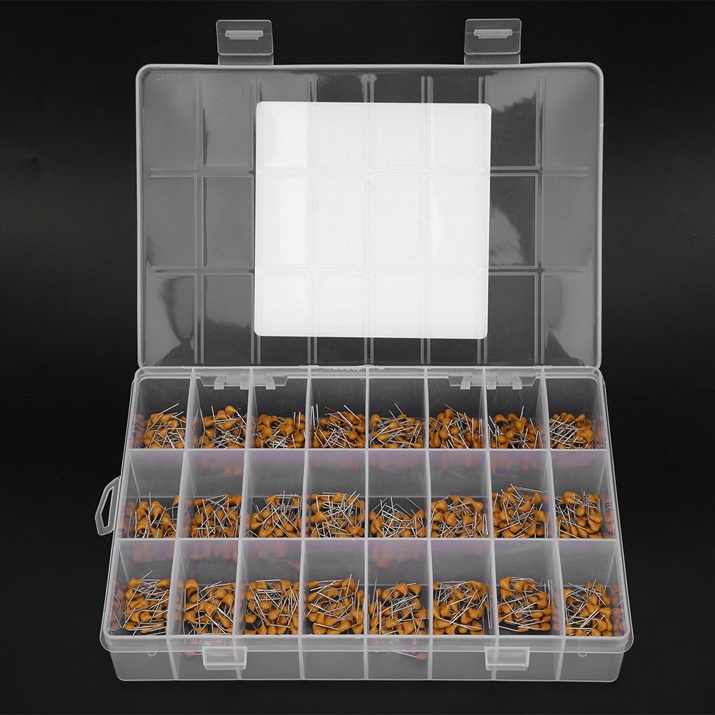 720Pcs 24 Types Ceramic Capaci - огляд і ціна Capacitor Kit Assortment