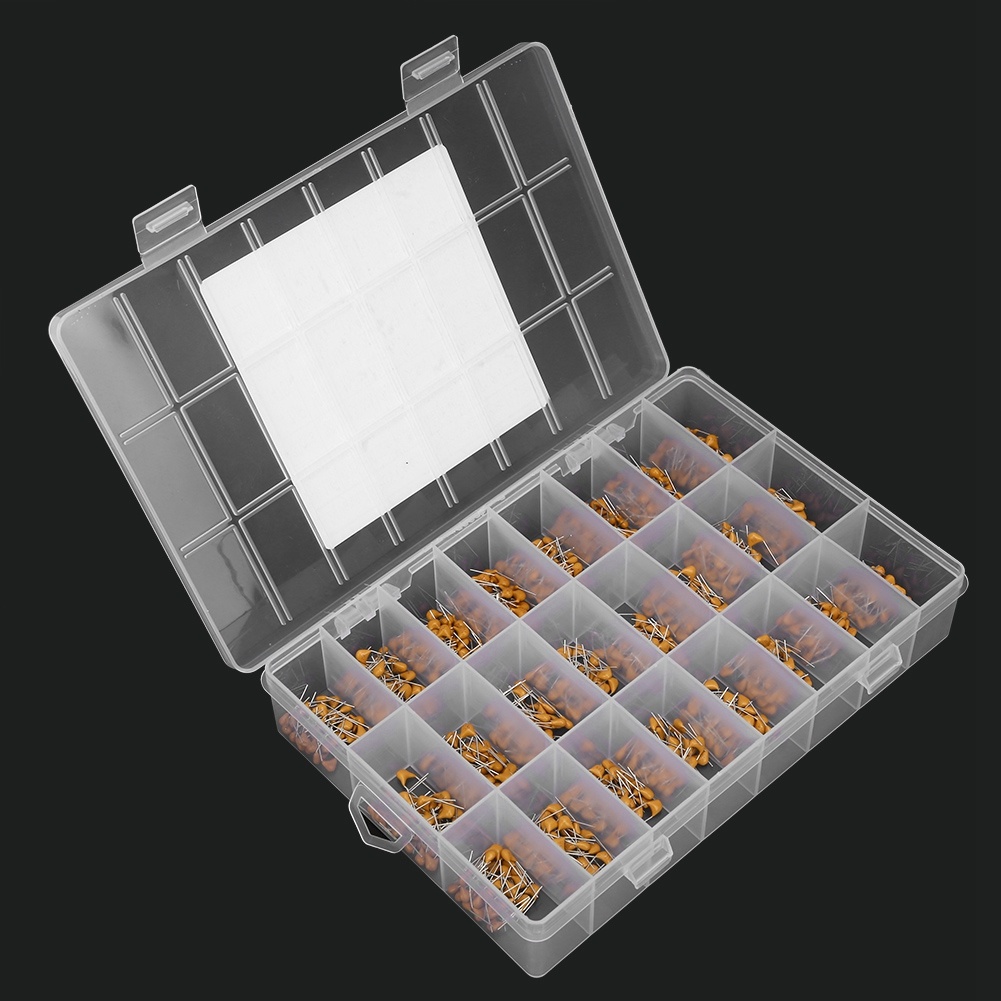720Pcs 24 Types Ceramic Capaci - огляд і ціна Capacitor Kit Assortment