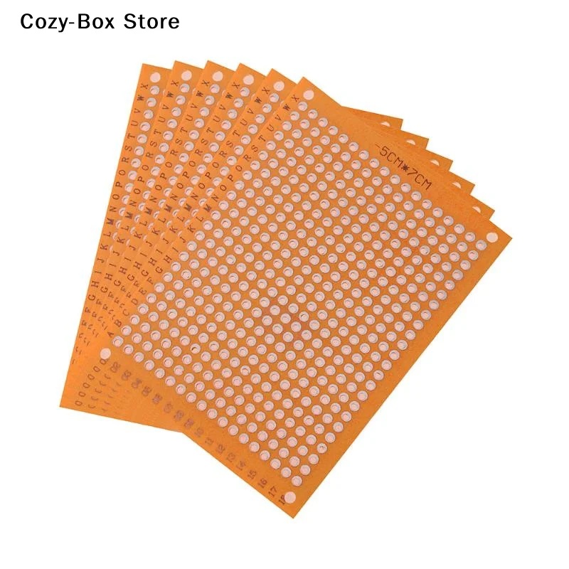 10Pcs 5Cm*7Cm Prototype PCB Bo - огляд і ціна Diy Electronics Breadboard