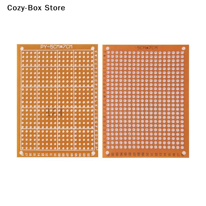 10Pcs 5Cm*7Cm Prototype PCB Bo - огляд і ціна Diy Electronics Breadboard