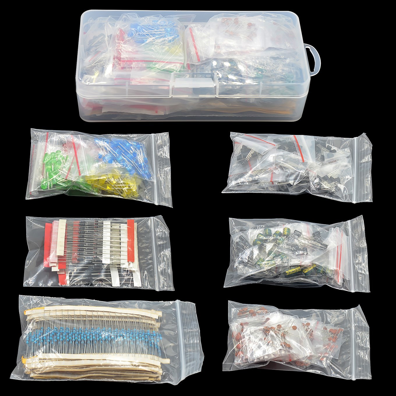 Electronic components Kits Met - огляд і ціна Capacitor Kit Assortment