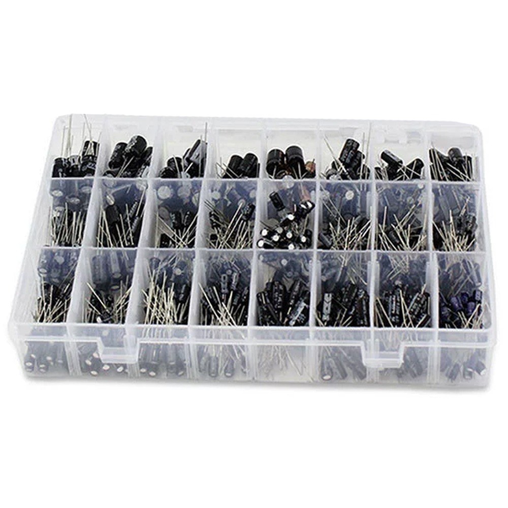 24 Kinds 500Pcs Electrolytic C - огляд і ціна Capacitor Kit Assortment