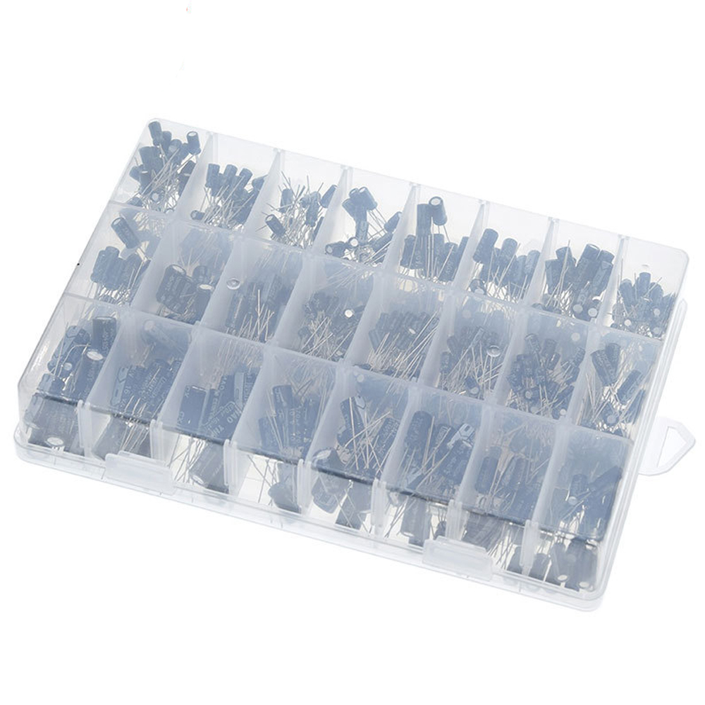 24 Kinds 500Pcs Electrolytic C - огляд і ціна Capacitor Kit Assortment